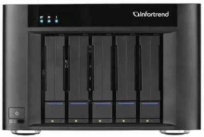 Система хранения Infortrend EonStor GSe Pro 105-C Intel x5 2.5/3.5 1x250W (GSEP1050000C-8732) 