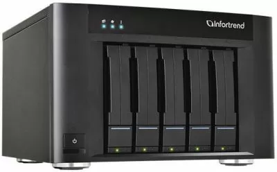 Система хранения Infortrend EonStor GSe Pro 105-C Intel x5 2.5/3.5 1x250W (GSEP1050000C-8732) 