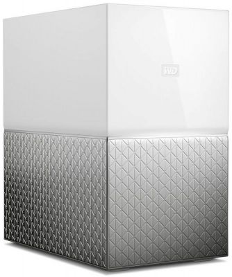 Сетевое хранилище NAS WD Original 6Tb WDBMUT0060JWT-EESN My Cloud Home Duo 2xDisk 2-bay 