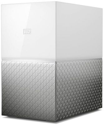Сетевое хранилище NAS WD Original 6Tb WDBMUT0060JWT-EESN My Cloud Home Duo 2xDisk 2-bay 