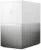 Сетевое хранилище NAS WD Original 6Tb WDBMUT0060JWT-EESN My Cloud Home Duo 2xDisk 2-bay 